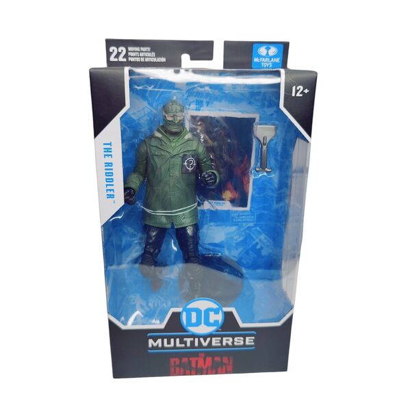McFarlane DC Multiverse The Riddler Action Figure Toy The Batman Movie New - Picture 1 of 2